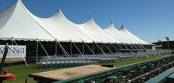 Summit Series 60' x 200' x  10' pole tent